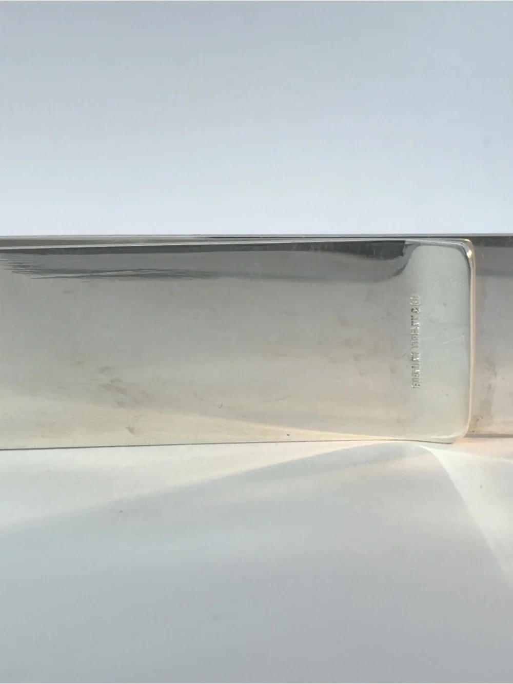 Tiffany & Co. Silver Tone Money Clip